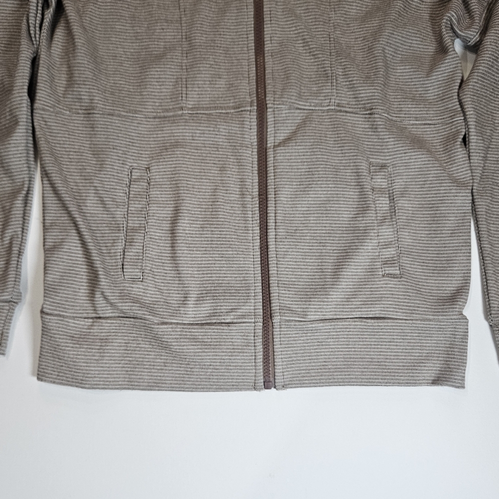 RBX Athletic Jacket Womens XS Tan Full Zip Fall Yoga Casual Activewear Workout - Picture 3 of 6